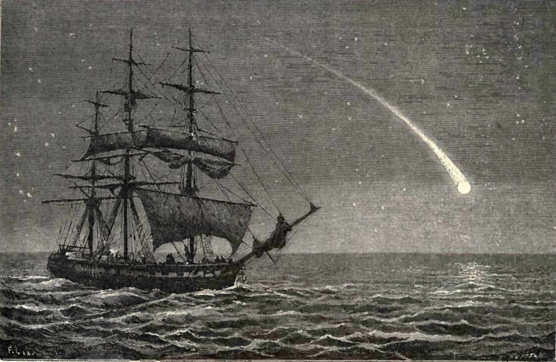 Illustration for article titled Stunning Depictions of Ancient Comets That Scared the Hell Out of Humans